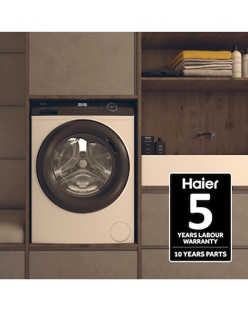 Haier i-Pro Series 7 HD90-A3Q979U1 9kg Heat Pump Tumble Dryer White + Install