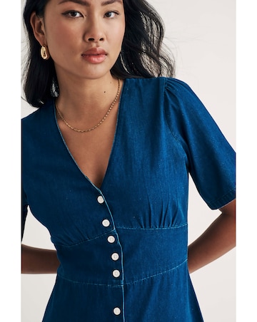 Nobody's Child Denim Alexa Midi Dress