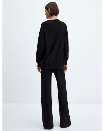 Mango Knitted Wideleg Trousers