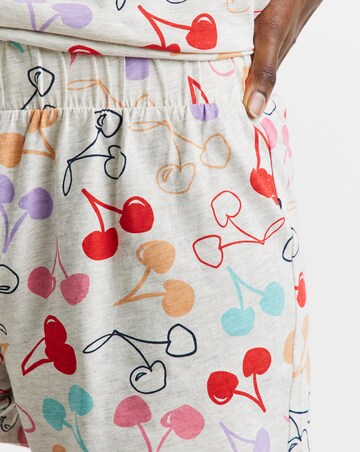 Simply Be Cherry Shortie Set