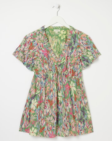 FatFace Frankie Expressive Floral Top