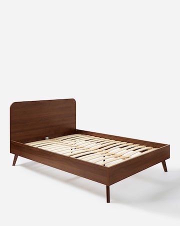 Oslo Wooden Bed Frame with 3 Layer Memory Foam Hybrid Mattress