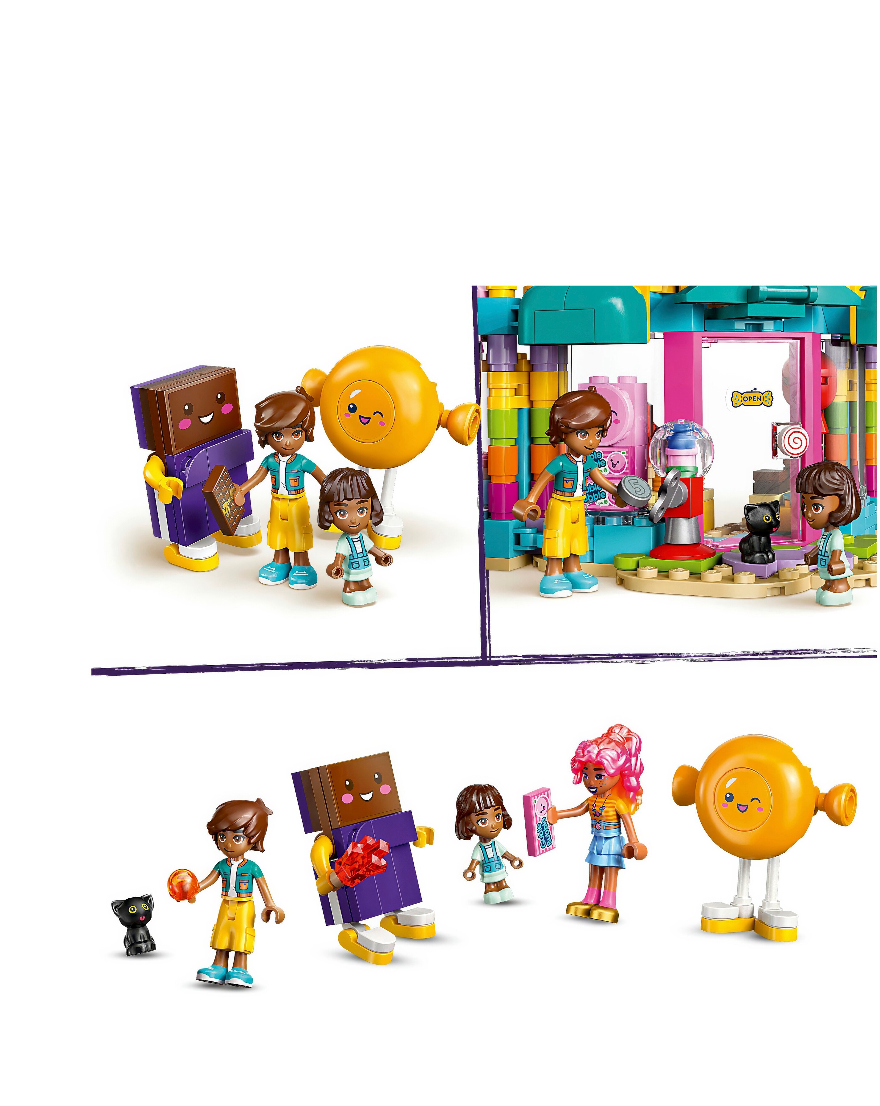 LEGO Friends Heartlake City Sweet Shop Role-Play Toy 42649