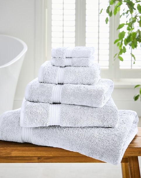 Egyptian Cotton 600GSM Towel - White
