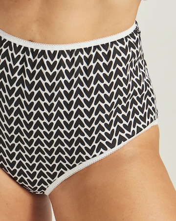 Pretty Secrets (6 Pack) Cotton Full Fit Brief Knickers