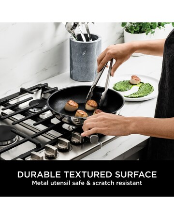 Ninja Foodi ZEROSTICK Stainless Steel 30cm Frying Pan