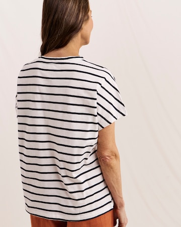 Julipa Cotton Trim T-Shirt