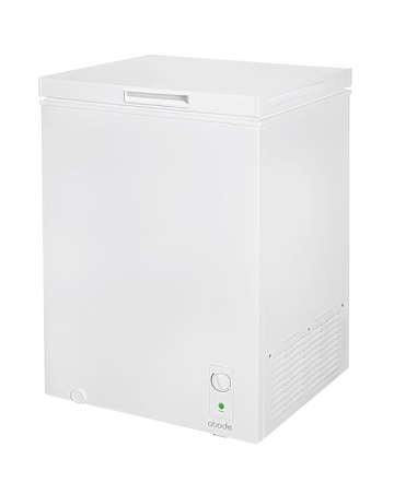 Abode A142CF0E1W Chest Freezer 142L White + Install