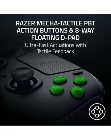 Razer Raiju V3 Pro PS5 Wireless Controller for PS5/PC - Black