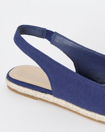 Sherelle Espadrille Flat Slingback Shoes - Extra Wide Fit (EEE)