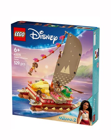 LEGO Disney Princess Moana's Adventure Canoe Set 43270