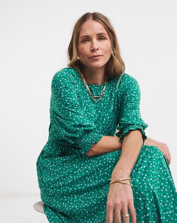 Soft Touch Seam Detail Smock Dress