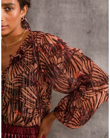FatFace Grace Printed Blouse