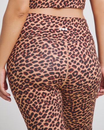 Simply Be SB3 Leopard Print Active Leggings