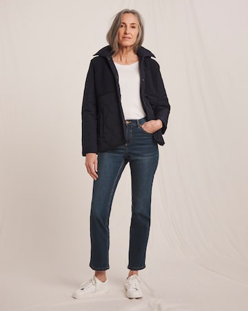 Julipa Borg Quilted Short Coat