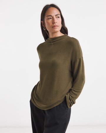Soft Touch Slash Neck Top
