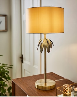 Tropical Palm Tree Table Lamp