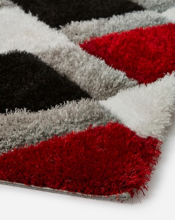 Geo Shaggy Cosy Rug