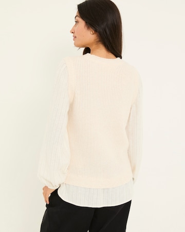 FatFace Edith Stripe Crew