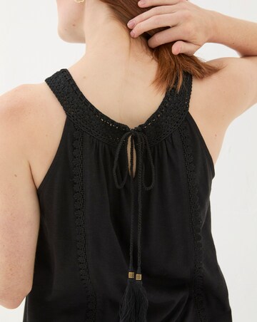 FatFace Nancy Crochet Vest