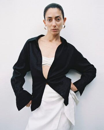 Mango Samari Linen Shirt