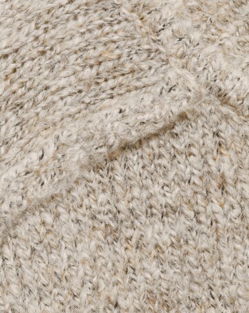 Mango Creme High Neck Sweater