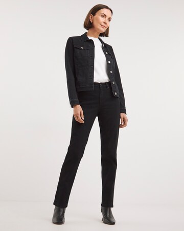 Black Western Denim Jacket