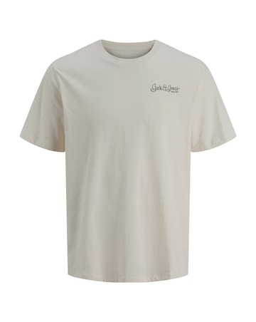 Jack & Jones Yuki Back T-Shirt Crew Neck