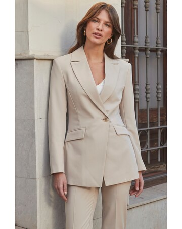 Sosandar Side Fasten Blazer