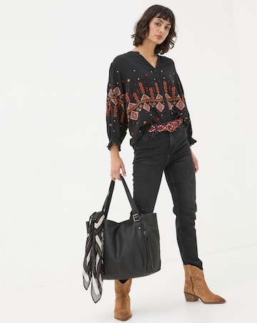 FatFace Elana Embroidered Blouse