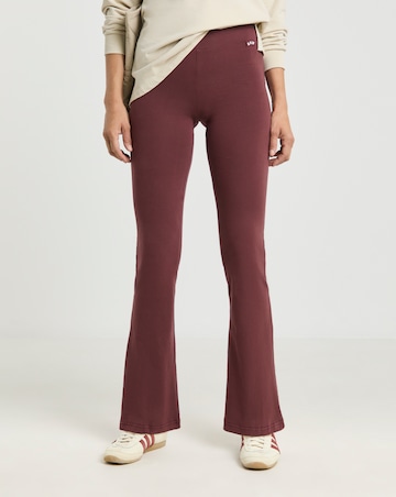 Gym King Plush Jersey Flared Legging