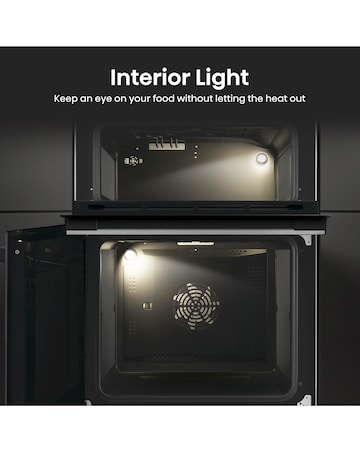 Hisense HDCEIT6C20B 60cm Induction Double Cooker - Black