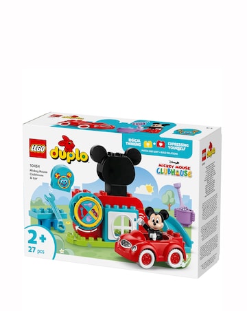 LEGO DUPLO Disney Mickey Mouse Clubhouse & Car Set 10454