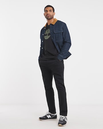 Timberland Kennebec River Tree Logo Black T-Shirt - Black