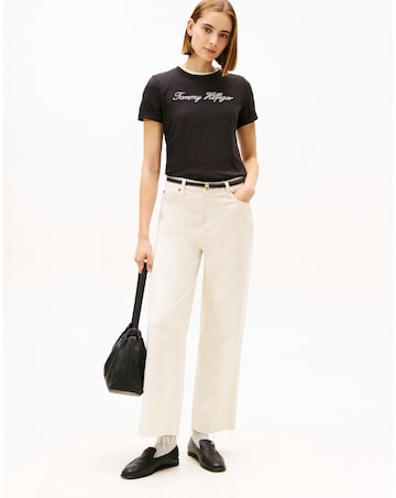 Tommy Hilfiger Script Crew Neck Tee