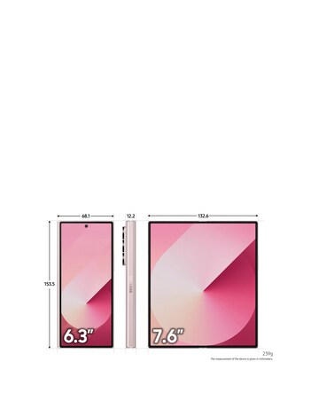 Samsung Galaxy Z Fold6 256GB 5G - Pink - Galaxy AI