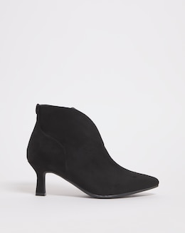 Candy Kitten Heel Shoe Boot - Extra Wide Fit (EEE)