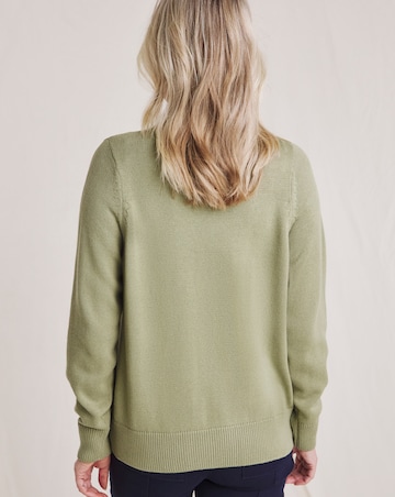 Julipa Cotton Pointelle Cardigan