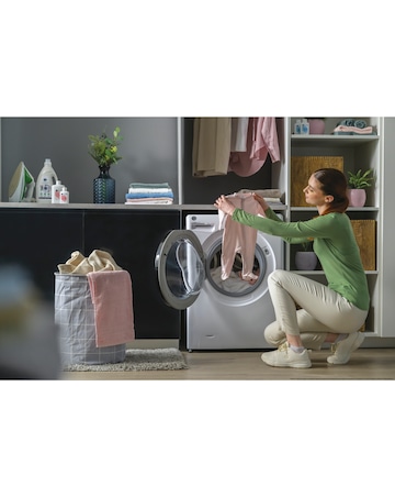 Hoover H-WASH 350 HH3WPS4126TAMB580, 12kg, Washing Machine - White + install
