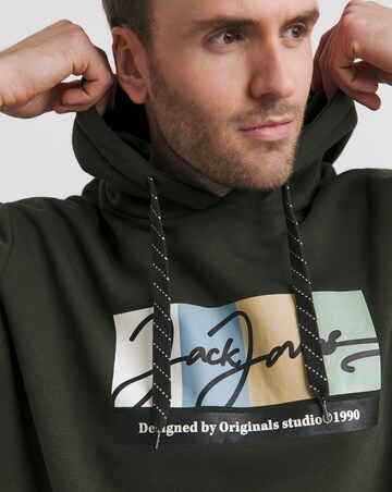 Jack & Jones Portland Block Branding Hoody