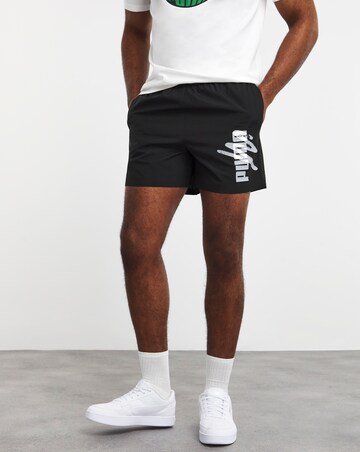 PUMA Essentials Logo Lab Woven 5" Shorts