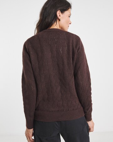 Rose Pointelle Jumper