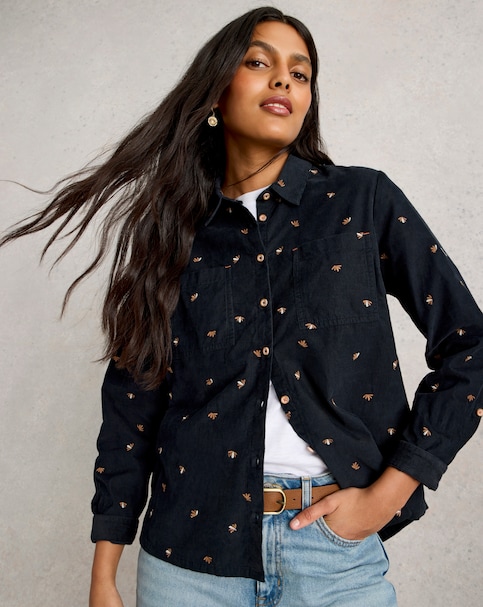 White Stuff Sophie Cord Shirt