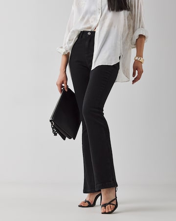 Black Magisculpt Bootcut Jeans