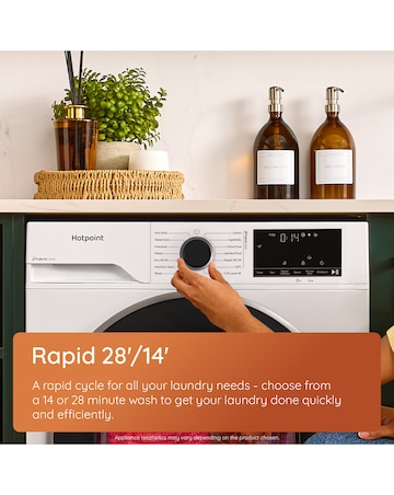 Hotpoint HP 105A CARE UK Fabric Care Washing Machine - White + Installation