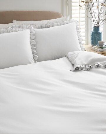 Ruffled Edge Duvet Cover Set