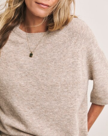 Anthology Knitted Short Sleeve Jumper