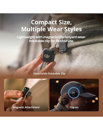 DJI Mic 3 (2 TX + 1 RX + Charging Case)