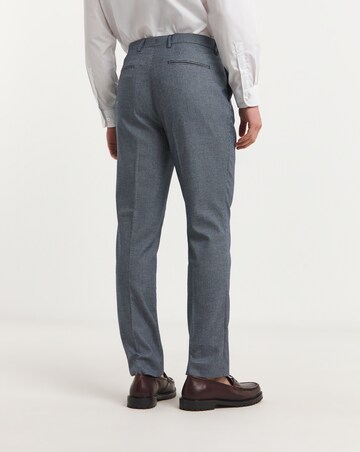 Lewis Blue Puppytooth Suit Trouser