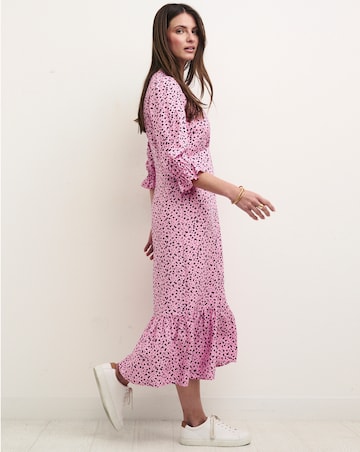 Nobody's Child Alexa Ditsy Print Midi Dress